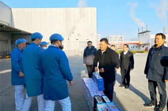 春節(jié)送溫暖，慰問暖人心丨集團(tuán)黨委書記、董事長慰問春節(jié)期間堅(jiān)守崗位的一線職工